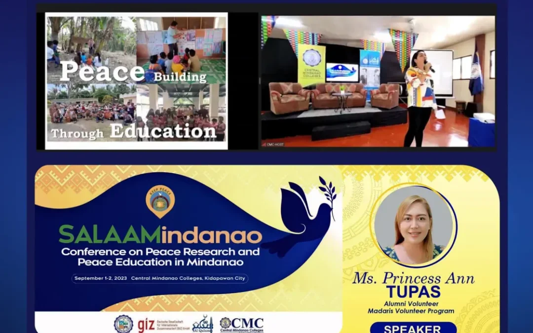 Day 2 | SALAAMindanao: Conference on Peace Research and Peace Education in Mindanao | September 1-2, 2023 at Central Mindanao Colleges, Kidapawan City