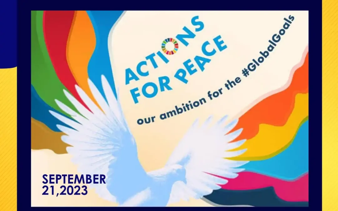 Central Mindanao Colleges joins in embracing the theme ‘Actions for Peace: Our Ambition for the #GlobalGoals