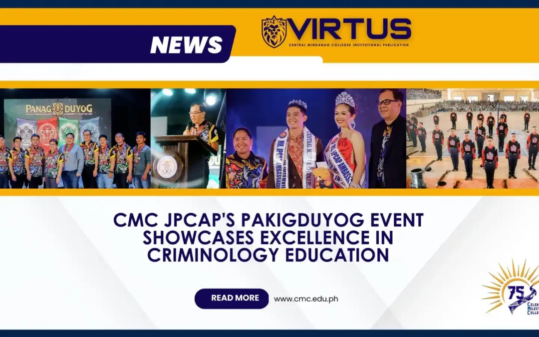 CMC JPCAP’s Panagduyog Event Showcases Excellence in Criminology Education