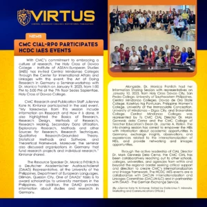 CMC CIAL-RP0 PARTICIPATES HCDC IAES EVENTS