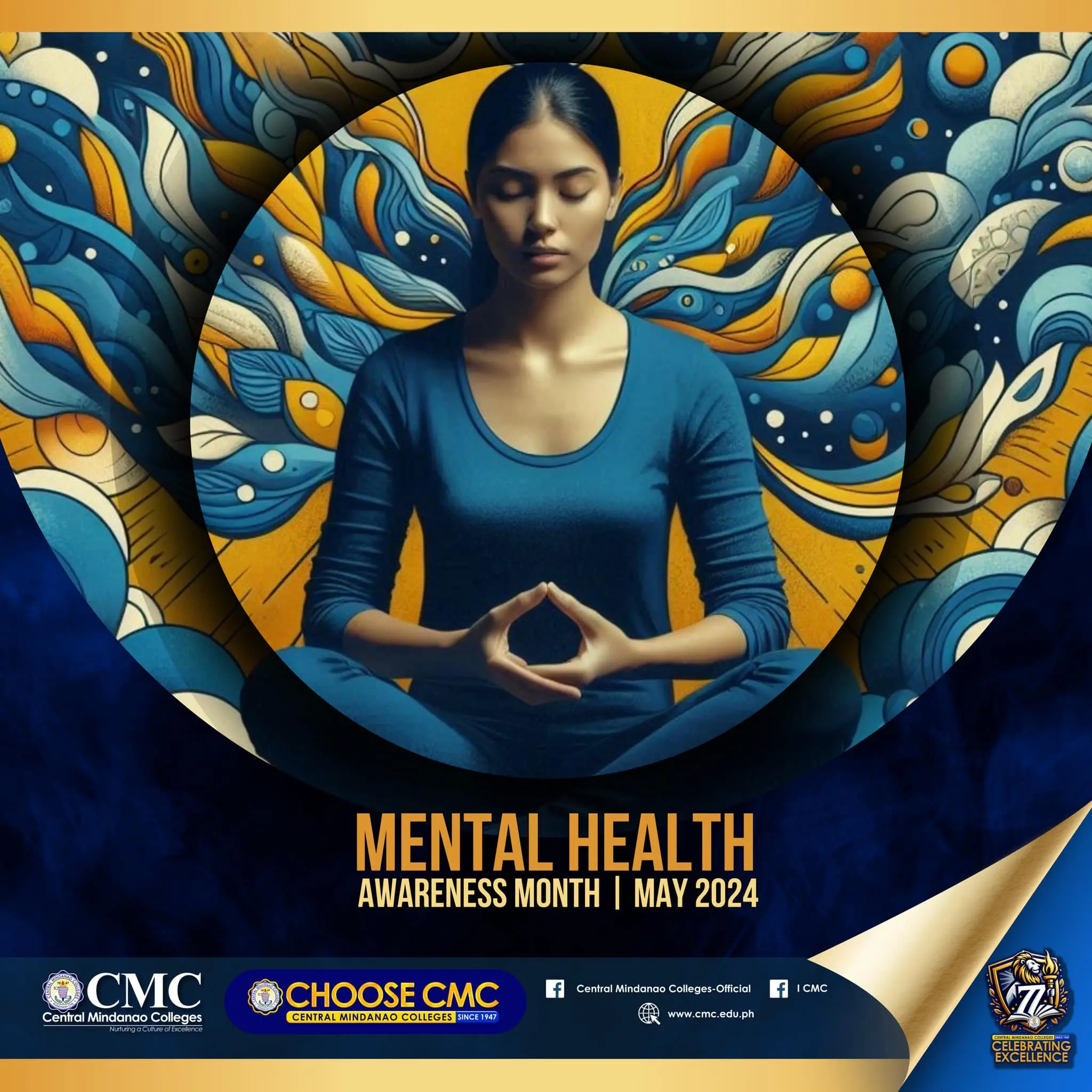 In celebration of the 𝐌𝐞𝐧𝐭𝐚𝐥 𝐇𝐞𝐚𝐥𝐭𝐡 𝐀𝐰𝐚𝐫𝐞𝐧𝐞𝐬𝐬 𝐌𝐨𝐧𝐭𝐡 this 𝐌𝐚𝐲 𝟐𝟎𝟐𝟒